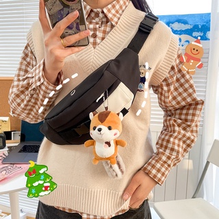 Waist Bag Female Ins Japanese Harajuku Style Cute All-match Tooling Messenger Bag Korean Version of The College Small Fresh Chest Bag