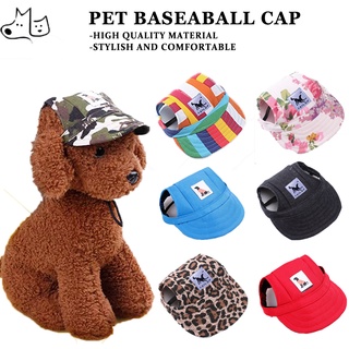 Cute Pet dog cat hat pet hat baseball cap windproof travel sports sun hat puppy hat