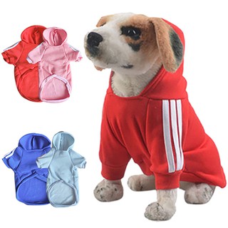 Dog Cute Pet Warm Cotton Jacket Coat Hoodie Puppy Winter Clothes Pet Costume