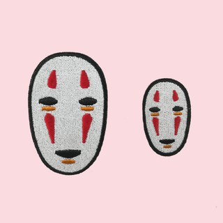 NO FACE Spirited Away Patch Embroidered Sew Applique Craft (1)