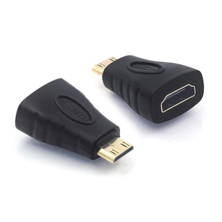HDMI Mini Adapter Gold Plated Mini HDMI to Standard HDMI Connector