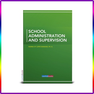 【Available】School Administration and Supervision 2019 by Dra. Norma Lopez Dy Ma