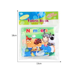 Baby Cloth Book Baby Educational Toy Cloth Kids Book Reading Books For Early Learning (8)