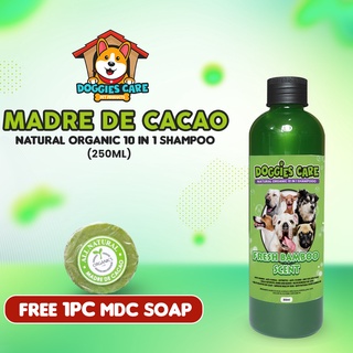 Premium Quality 10 in 1 Madre de Cacao Natural and Organic Shampoo 250ML FRESH BAMBOO SCENT