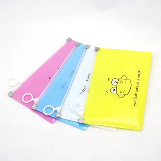 Anti Dust Cartoon Chick Zipper Pouch Storage Bag for Mask Small Ornaments