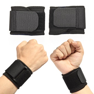 Adjustable Soft Wristbands Wrist Support Bracers For Gym Sport Basketball Carpal Protector