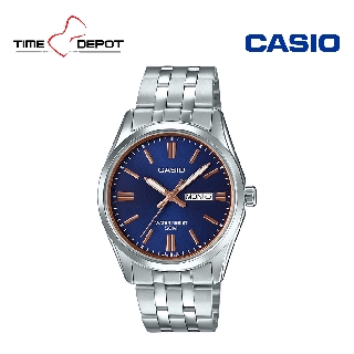 Casio MTP-1335D-2A2VDF Silver Stainless Steel Strap Watch For Men