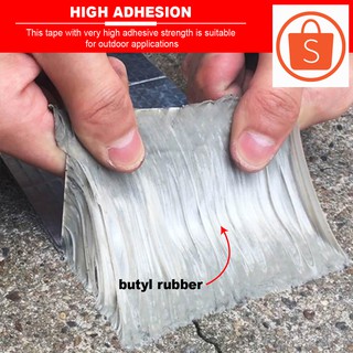 Jvf Aluminum Foil Butyl Rubber Tape Self Adhesive Waterproof Super Repair Crack #WaterproofTape (7)
