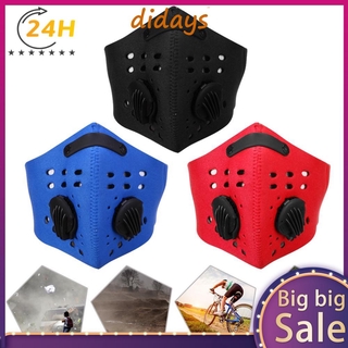 Neoprene Motorcycle Cycling Bicycle Bike Ski Anti Dust Filter half Face Mask New (1)
