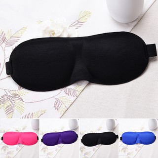 3D Eye Sleeping Rest Mask Soft Sponge Cover Shade Blinder Travel Sleep Blindfold