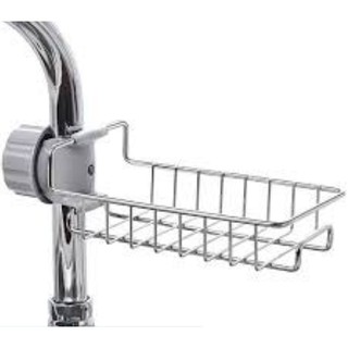 Sink Faucet Hanging Storage Rack Storage Holder Sponge Bathroom Kitchen Shelf Drain Towel Organizer (1)