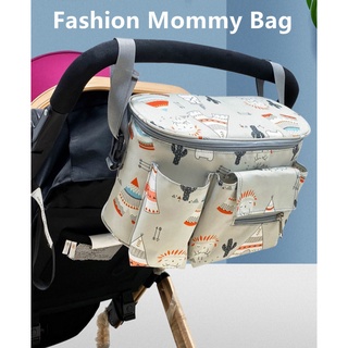 Fashion Mommy Bag Single Shoulder Waterproof Large Capacity Multifunctional Mother And Baby Out Bag Travel Bag