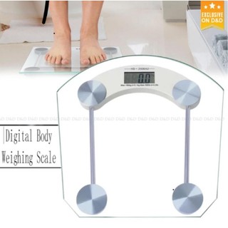 Digital Square LCD Electronic Weighing Scale