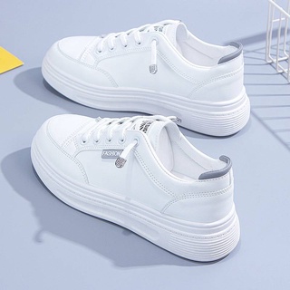 Little white shoes female 2021 autumn new tide shoes summer Korean version of the thick bottom casual wild student INS shoes women