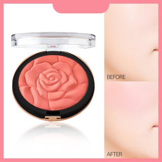 Blush Rose Petal Silky Breathable Long-lasting Natural Nude Makeup Blusher