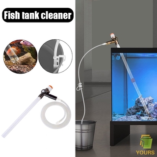 Aquarium Vacuum Siphon Gravel Cleaner Fish Tank Vacuum Sand Cleaner Water Change Tool