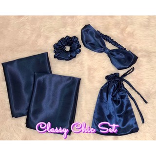 Silk Pillowcase Gift Set | Classy Chic Set