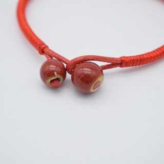 1x Women's Lucky Ball Bead Red Rope (8)