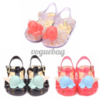 VOGUE Mini Baby Princess Ice Cream Jelly Kds Girl Summer Sandals