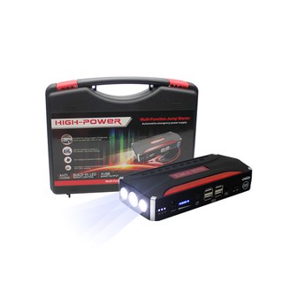 Car Jump Starter 4 USB Quick Charge 12V Auto Battery Booster Built-in LED light