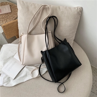 Women Retro Luxury Handbag Retro Large Capacity Leather Hasp Hand Bag Shoulder Bag