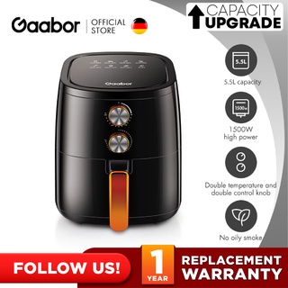 Gaabor Air Fryer 5.5L Non-Oil Healthy Household Cooker with Temperature Control Non-stick Fry Basket