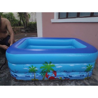inflatable kiddie pool 1.2mtr 3 layer