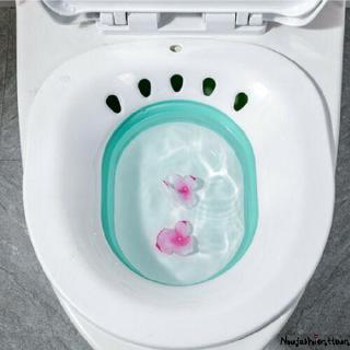 ღtwღElderly Postpartum Hemorrhoids Patient Toilet Sitz Bath Tub Hip Basin Bidet New (6)