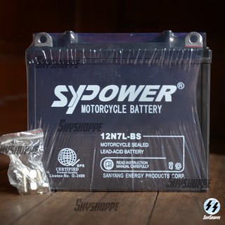 Motorcycle Battery SYPower 12N7L-BS