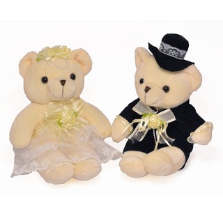 Pillow Couple Bear Bride & Groom I Wedding Pillow