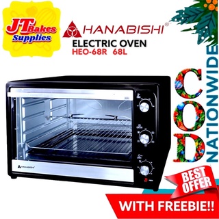 HANABISHI Sale 68 Liters Convection Oven with Freebie