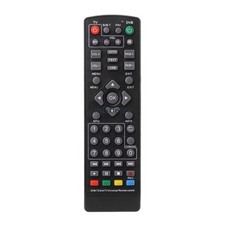 MIS Black Universal Wireless Remote Control Controller Replacement for DVB-T2 Smart Television STB HDTV Smart Set Top TV Box