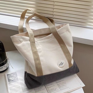 "Canvas Tote Bag" Ladies Totes Shoulder Bag Women Pockets Cotton Shopping Women Eco Reusable Shopper Bags Canvas Messenger Bag