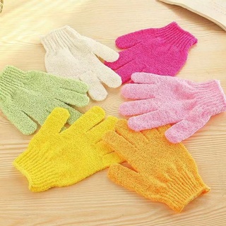 【The New】⊕Shower Gloves Exfoliating Wash Bath Gloves kid Resistance (Random Color)