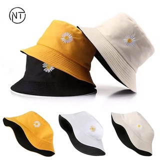 Night Cap Fashion Flower Bucket hat Double-sided Reversible Hat fisherman Hat Unisex