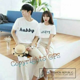 Couple shirt's hubby wifey♥️ (1)