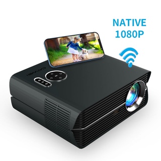 ✘Full Hd 1080P Projector Led Video Home Theater Beamer 6000 Lumens Android 9.0 System Black Airplay