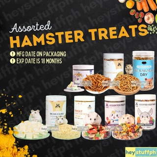 Hamster Food Hamster Treat Dried Mealworm Assorted Fruit Assorted Vegetable Wheat Germ Biscuit (1)