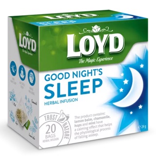 LOYD Herbal Tea Good Night Sleep 20 Pyramids (1)