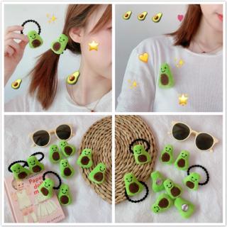 Korean Ins Cute Creative Avocado Plush Hairtie