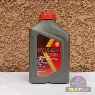 Hyundai Xteer Gasoline Ultra Protection 5W30 100% Synthetic API SP