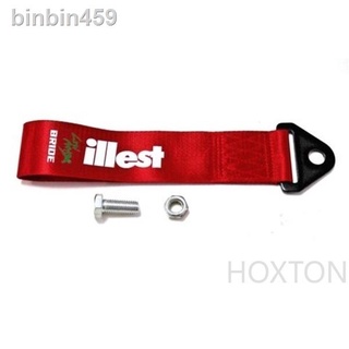 Car exterior accessories❍✚▽JDM High Strength BRIDE ILLEST Racing car tow strap/tow ropes/Hook/Towing