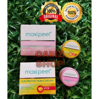 MaxiPeel Moisturizing Cream/SunBlock SPF 20 25g