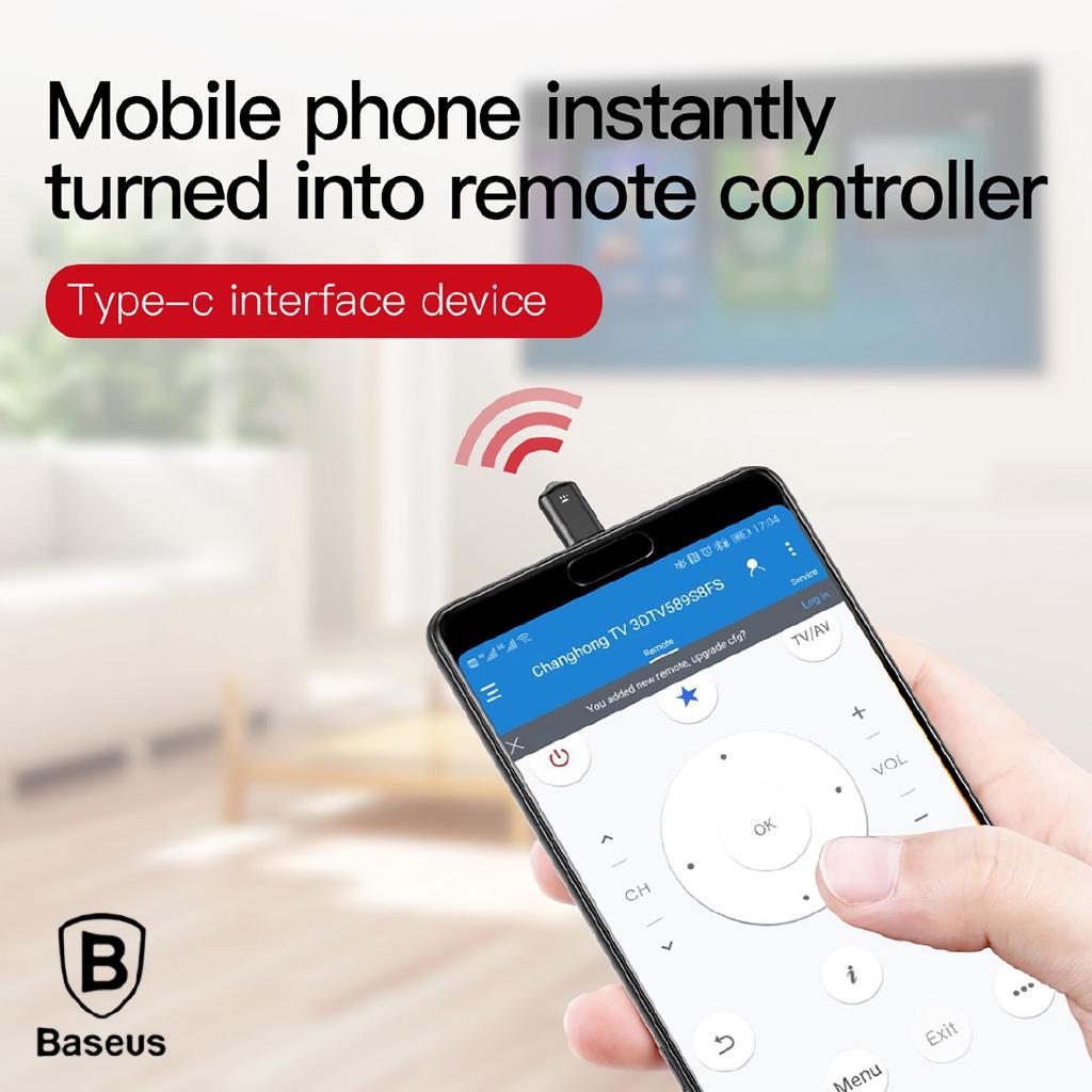 Baseus R02 Type-C Wireless Smart IR Infrared Remote Control