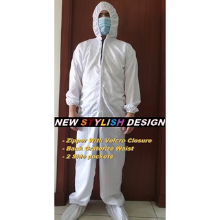 PPE Bunny Suit / PPE Coverall / PPE Hazmat - Microfiber