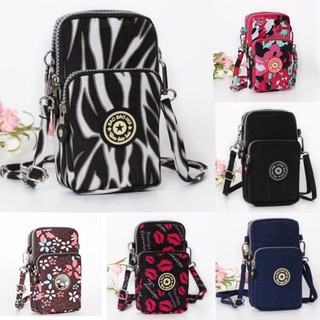 3 Layers Cross-body Mobile Phone Purse Wallet Shoulder Bag Handbag With Zipperbags for women