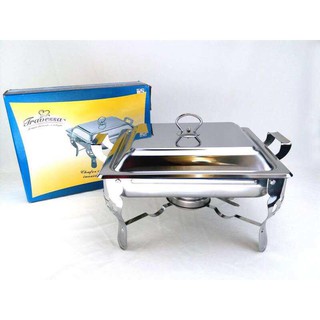 Alcohol Chafing Stove Stainless Food Warmer Dish Tray