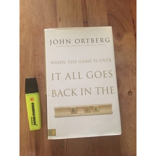 It All Goes Back To The Box by John Ortberg (Paperback/Preloved/Good Condition)