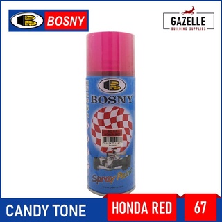 TOOLS♂Bosny Candy Tone Acrylic Spray Paint - 67 Honda Red