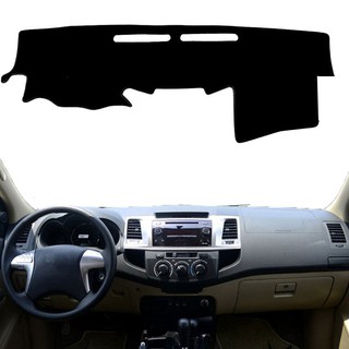 For Toyota Hilux Fortuner SW4 2005 2006 2007 2008 2009 2010 2013 2014 2015 2011 2012 Dashboard Cover Mat Pad Dashmat Dash Sunshade Carpet Protector Car Accessories